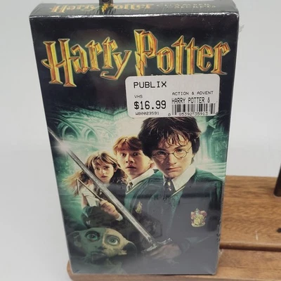 New Sealed Harry Potter and the Chamber of Secrets Warner Bros VHS Tape Publix  - Image 1 of 4