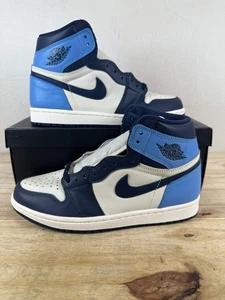 Air Jordan 1 High "Obsidian" Herren Größe 8 BRANDNEU Turnschuhe 555088-140 - Bild 1 von 7