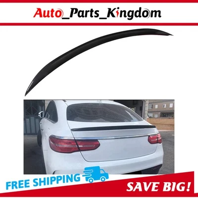 Carbon Fiber Car Lip Spoiler For 2016-19 Mercedes-Benz GLE400 GLE350 GLE450 - Image 1 of 4