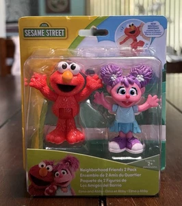 Figuras de Elmo y Abby de Plaza Sésamo 2 piezas Just Play - Imagen 1 de 4