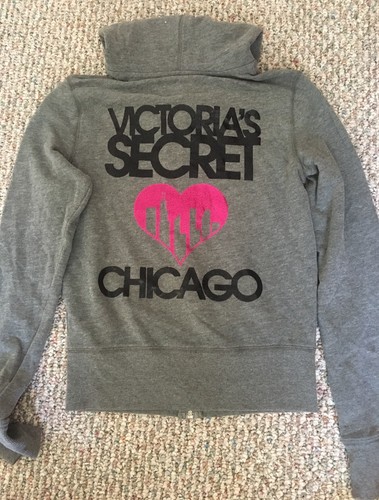 UNDERCOVER Felpa con cappuccio Victoria's Secret Chicago xs top model edizione limitata