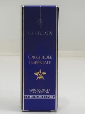 Guerlain Orchidee Imperiale The Eye And Lip Contour Cream 0.06oz / 2ml New - Image 1 of 4