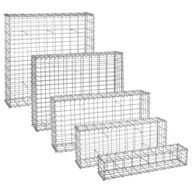 Gabione Steingabionen Steinkorb Wand Drahtkorb Draht Mauer 20 cm tief 5x10 cm - Bild 1 von 4