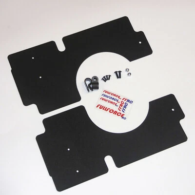 TEAM LOSI 5IVE-T 2.0 5IVET 5th SCALE BLACK ABS REAR WHEEL WELLS BY FULLFORCE RC - Image 1 of 4