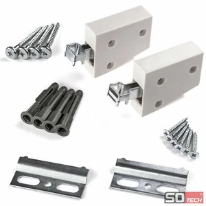 5 x Set Schrankaufhänger 150 kg Oberschrankträger Schrankhalter Schrankhalterung - Bild 1 von 1