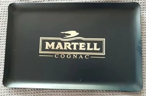 Martell Cognac Brandy Plastic Serving Tray - Man Cave Home Bar - Rare - Picture 1 of 4