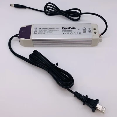 PlusPoe 50W Dimmable LED Driver Class II 2 Model PE705A50V24 24V DC - Used - Image 1 of 4