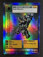 1999 Digimon TCG St-23S Gotsumon Digi-Battle Series 1 Foil NM