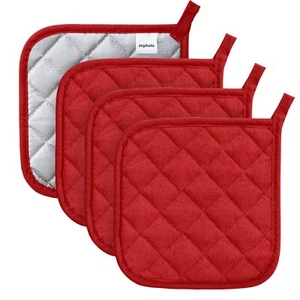 4 Pack Pot Holders for Kitchen Heat Resistant Pot Holders Sets Oven Hot Pads ... - Picture 1 of 5