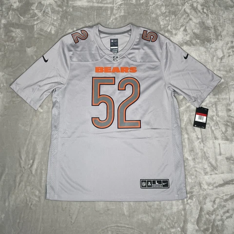Nike Jersey Mens Large Gray On Field Khalil Mack Chicago Bears NFL 52 Cover