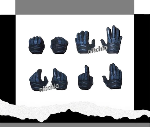 Mezco One:12 Mr. Freeze - EIGHT INTERCHANGEABLE HANDS 1/12 Scale Fodder Cover