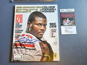 CARDALE JONES "12" Autographed Signed ESPN College Preview Magazine - JSA COA - Picture 1 of 4