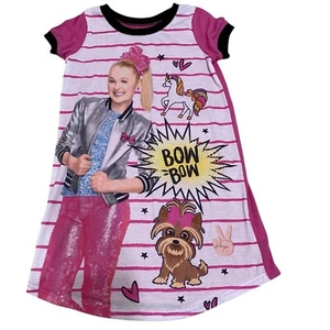 Jo-Jo Siwa Nickelodeon Pink Girls Nightgown M (7/8) - Picture 1 of 3