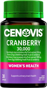 Cenovis Cranberry 30,000 High Strength Formula, Supports Urinary Tract and Ma... - Picture 1 of 12