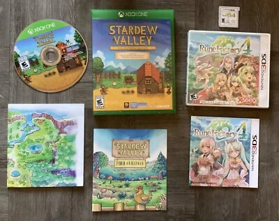 Комплект Rune Factory 4 (Nintendo 3DS, 2013) и Stardew Valley Xbox One  - Изображение 1 из 4