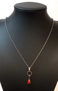 925 Silber Ankerkette Kette und Anhänger Von Thomas Sabo 70 cm lang - Bild 1 von 7