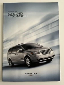 Chrysler Grand Voyager 2.8 CRD LX 3.8 V6 Touring Limited UK Marktprospekt 2007 - Bild 1 von 1
