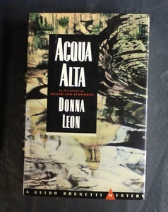ACQUA ALTA By Donna Leon - Hardcover 1st ED/1st Printing. - Picture 1 of 7