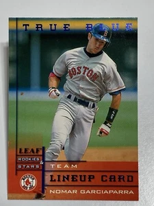 1998 Leaf Rookies & Stars Team Lineup True Blue /500 Nomar Garciaparra #186 - Picture 1 of 2