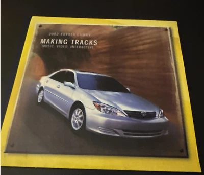 2002 Toyota Camry Making Tracks (CD 2001) ss~Go-Go's~Jennifer Lopez~Lyle Lovett - Image 1 of 2