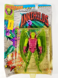 Marvel Superheroes ANNIHILUS 5" Figure 1992 Toybiz Anti-Matter Wing Thrust - Picture 1 of 5