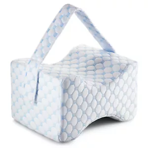 Cuscino gambe ginocchio memory foam per dormienti laterali dolore ginocchio e anca con cinghia - Foto 1 di 9