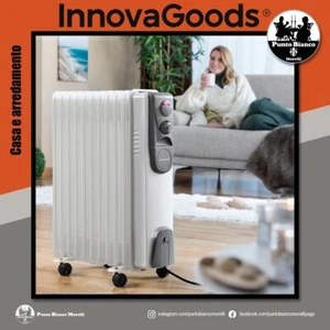 Radiatore elettrico ad olio 2500 W (11 elementi) riscaldamento Oileven - Imagen 1 de 12