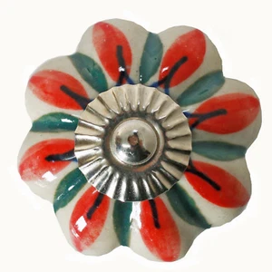 Pomo para muebles Tirador para muebles Pomos para muebles Cerámica Pomo para muebles Pomo XL 102 Plata # - Imagen 1 de 3