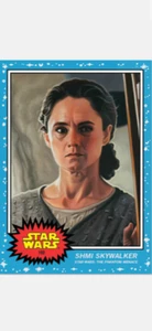 TOPPS STAR WARS LIVING SET CARD SHMI SKYWALKER #169 STAR WARS THE PHANTOM MENACE - Picture 1 of 2