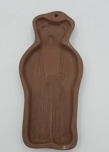 Vintage Hartstone Pottery USA Ceramic Country Bear Cookie Mold - Picture 1 of 3