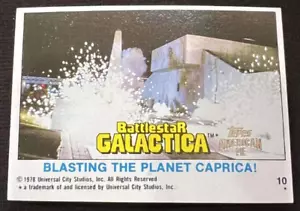 2011 Topps American Pie Vintage Buyback Stamped 1978 Battlestar Galactica #10 - Picture 1 of 1