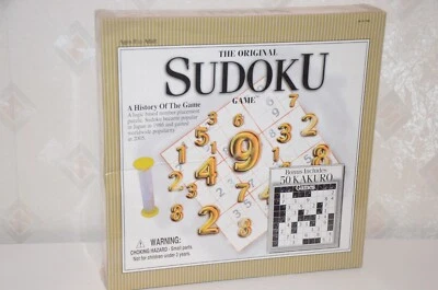 The Original Sudoku Game (math & logic skills) , Brand New, Sealed, 2006 Target - Image 1 of 2