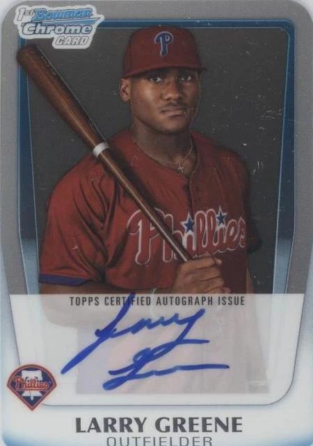 2011 Bowman Draft Picks & Prospects - Larry Greene #BCAP-LG