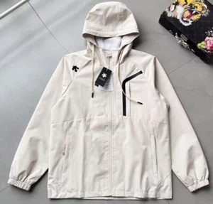 Outdoor New Descente Windproof Solid Thin Jacket Men Women - Picture 1 of 15