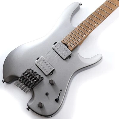 Ibanez QX52-MGM (Metallic Gray Matte) Headless Electric Guitar with Gig Bag - Image 1 of 4
