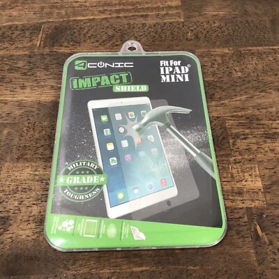 Aconic iPad Mini 6 Screen Protector (8.3”) Impact Shield w/ Applicator & Cloth - Image 1 of 4