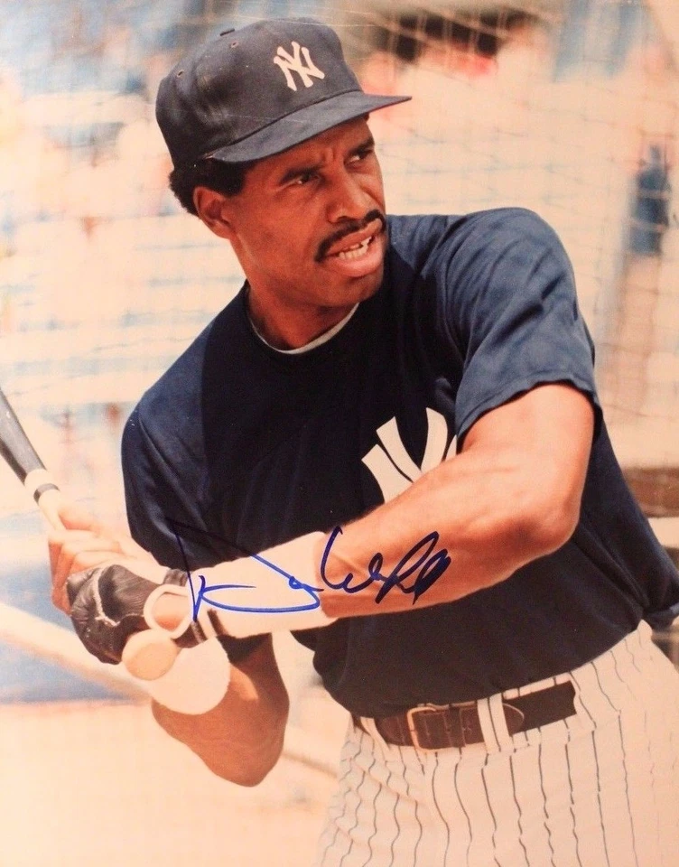 Dave Winfield New York Yankees HOF Autographed Signed 8x10 Photo JSA COA - Image 1 of 4
