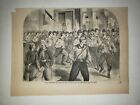 Garibaldi Zouaves Broadway New York 1861 Civil War Sketch Print