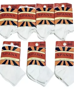 Spanx Men's Performance Athletic Socks w/ Logo Lot of 7 Pair 4 Low-cut + 3 Crew - Picture 1 of 3