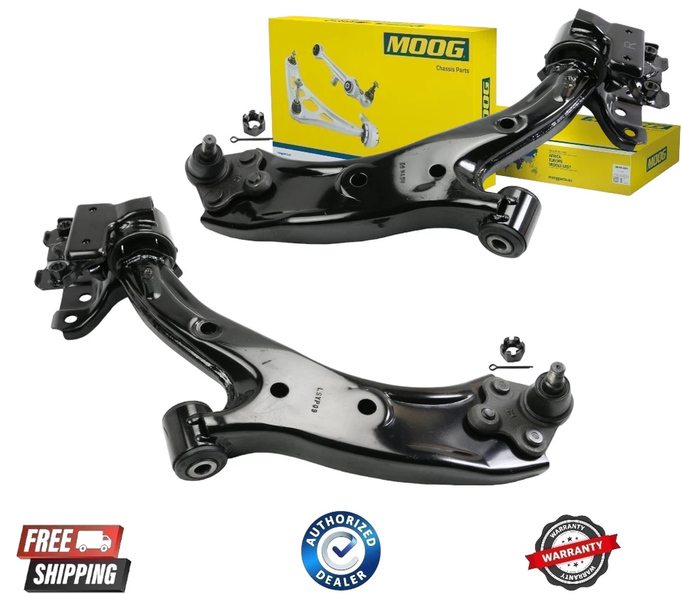 Juego completo de 2 brazos de control de suspensión rótula Moog fit 07-11 Honda CR-V Foto 1 de 1