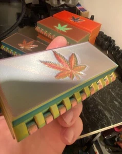 Cannabis Weed Smokers - Smoking Box, Storage Box,Papers Rolling Joint Reefa 420 - Picture 1 of 12