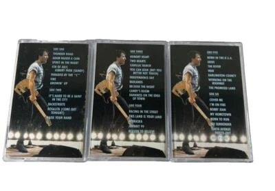 Cassette 3 Tape Set BRUCE SPRINGSTEEN and  THE E STREET BAND Live 1975-1985 - Image 1 of 4