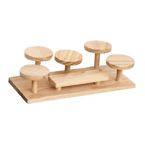 Holz Display Riser Einfache Figuren Display Ständer für Spielzeug Kosmetik - Bild 1 von 6