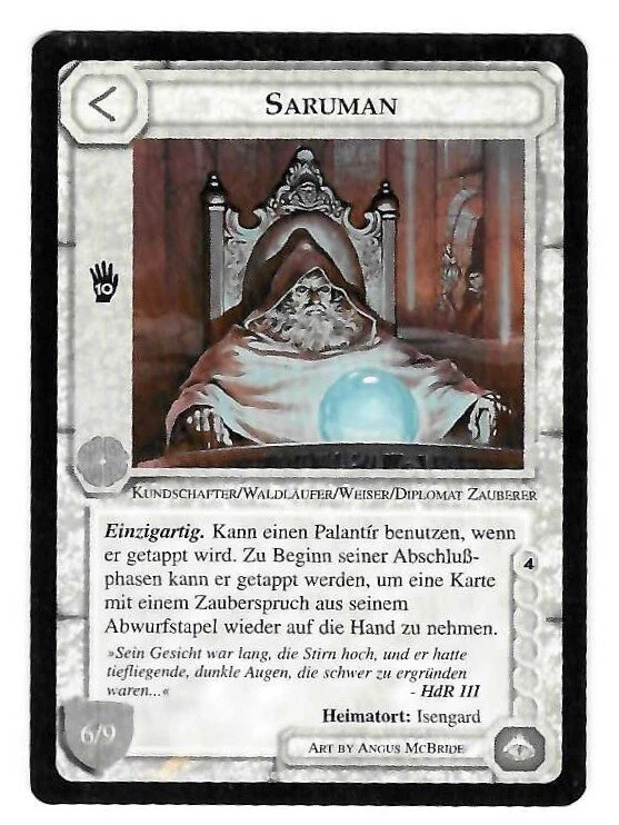 CCG 324 Mittelerde/Middle Earth ICE Saruman - Bild 1 von 1