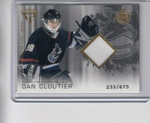 03/04 Pacific Private Stock Titanium Dan Cloutier GUJ Ltd #/875 cd #187 - Picture 1 of 2