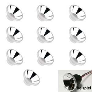 Riflettore LED 18mm per LED 5mm come proiettore faro 10pz S087 - Foto 1 di 3