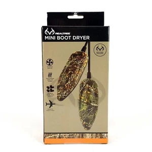 Realtree Mini Boot Dryer Footwear Dryer And Warmer Camo Travel Size New - Picture 1 of 5