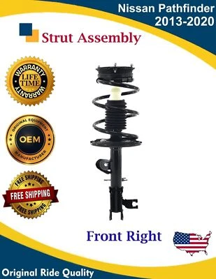 Nuevo puntal delantero derecho OE para Nissan Pathfinder 2013-2020 garantía de por vida Foto 1 de 4