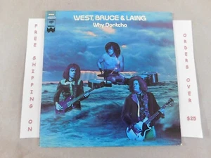 Leslie WEST Jack BRUCE & LAING WHY DONTCHA 1972 LP MEMBERS OF MOUNTAIN; CREAM - Picture 1 of 3