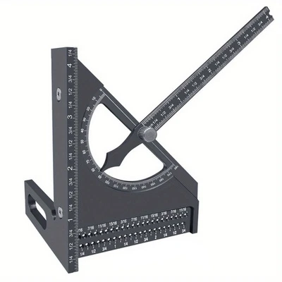 Adjustable Multi Angle Measuring Ruler for Accurate Square Marking Lines - Image 1 of 4